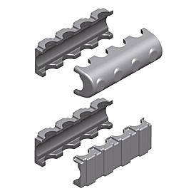 R553W-2 Grupo de isolamento para coletores pré-montados ou modulares