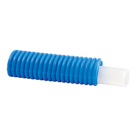 R993 Tubo Giacoflex, em polietileno reticulado PEX-b com manga de enfiamento azul