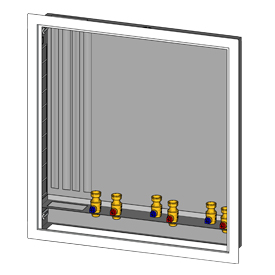 GE551-2 Quadro metálico