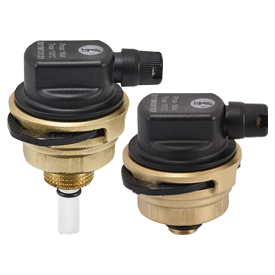 R88E Purgador de ar compacto automático com filtro integrado e descarga horizontal 