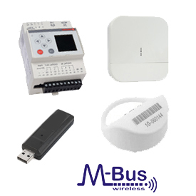 GE552-W Acessórios para centralização dos dados Wireless via M-Bus